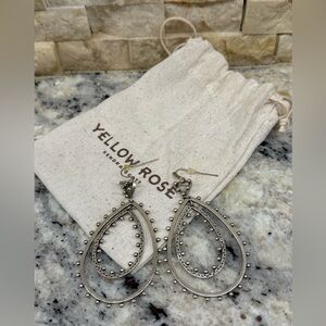 Kendra Scott Rumor Earrings Vintage Silver